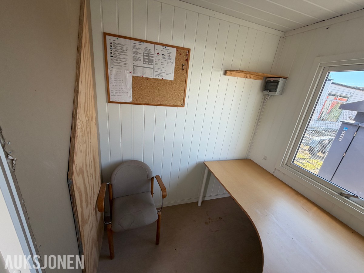 Mannskapscontainer 25 fot / Oppholdsrom og kontor