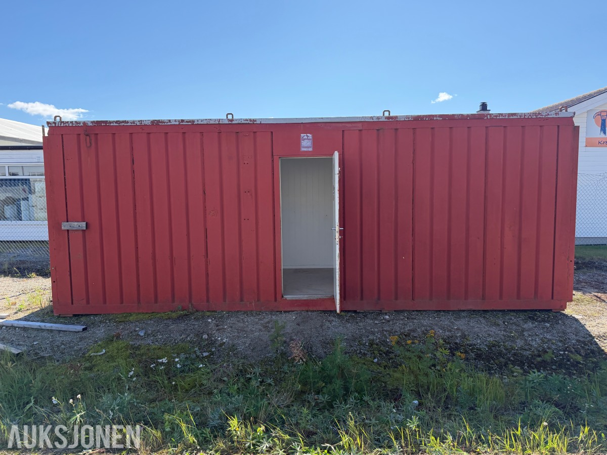 Mannskapscontainer 25 fot / Oppholdsrom og kontor/garderobe