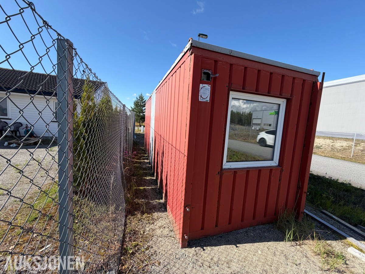 Mannskapscontainer 25 fot / Oppholdsrom og kontor/garderobe