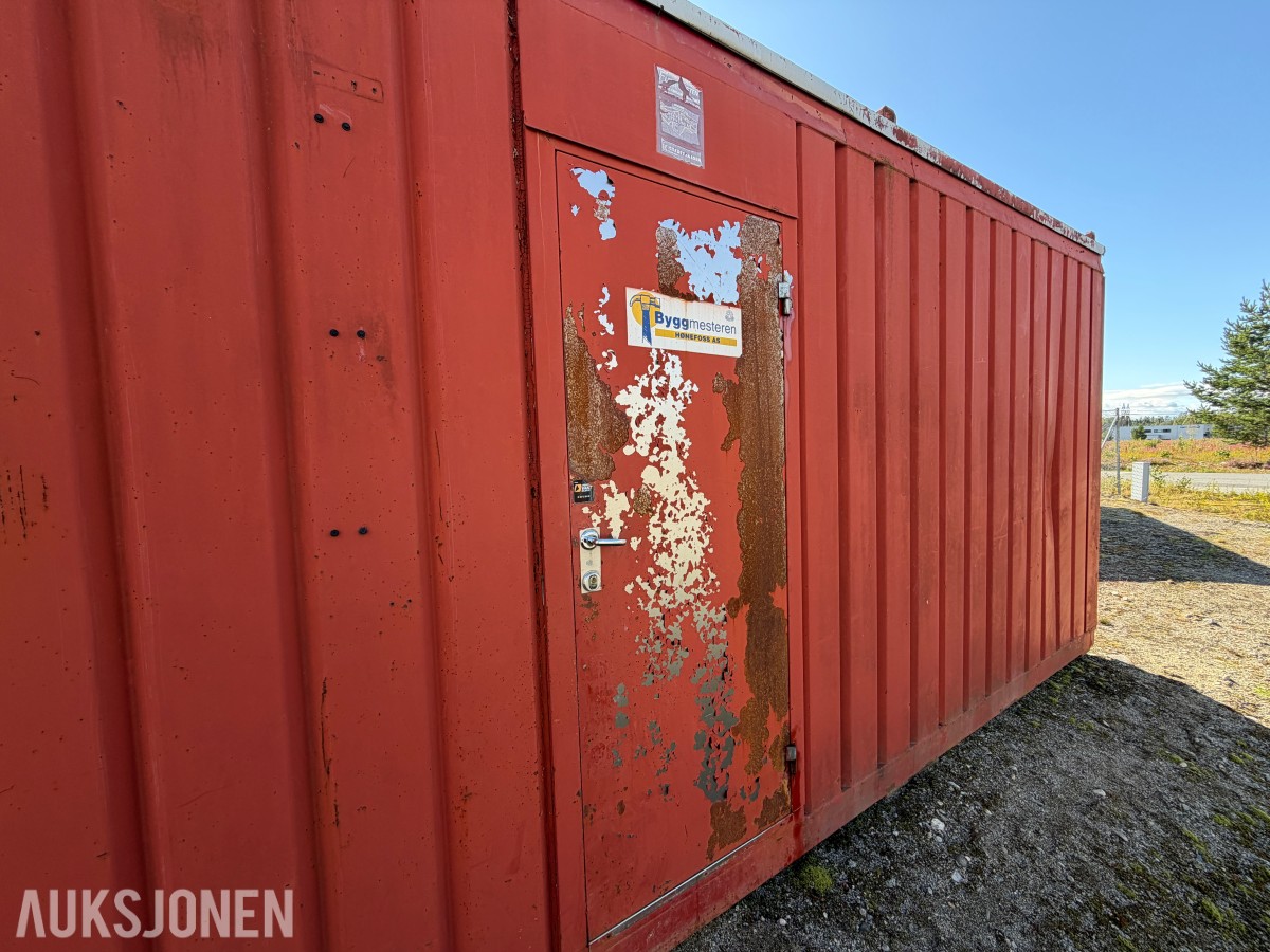 Mannskapscontainer 25 fot / Oppholdsrom og kontor/garderobe