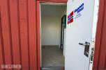 Mannskapscontainer 25 fot / Oppholdsrom og kontor/garderobe