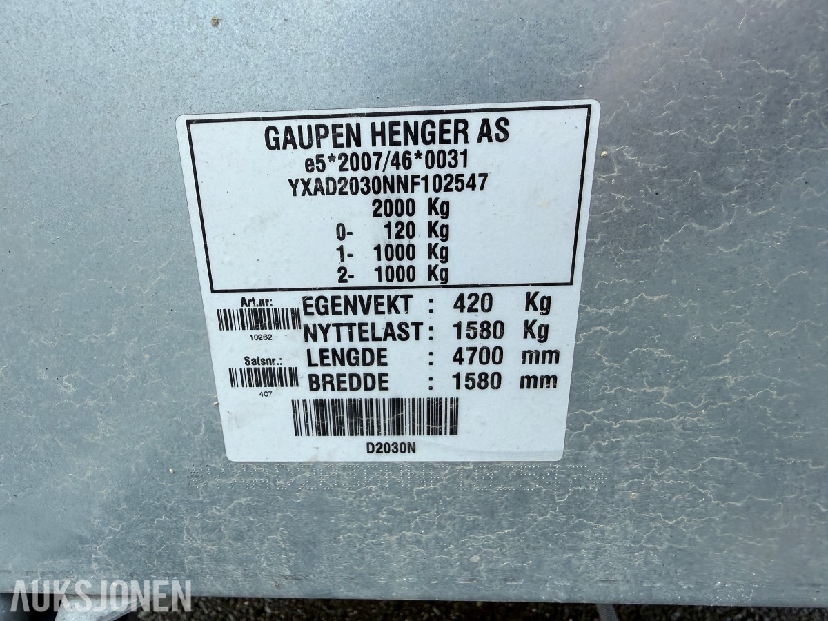 2023 Gaupen D2030N