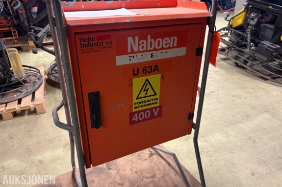 Byggestrømskap / fordelingsskap 400V 63A