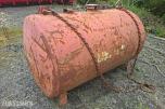 Dieseltank 1000 liter - Ståltank - Brukt