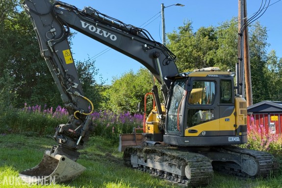 Volvo ECR145DL Gravemaskin, Rototilt, Maskinstyring