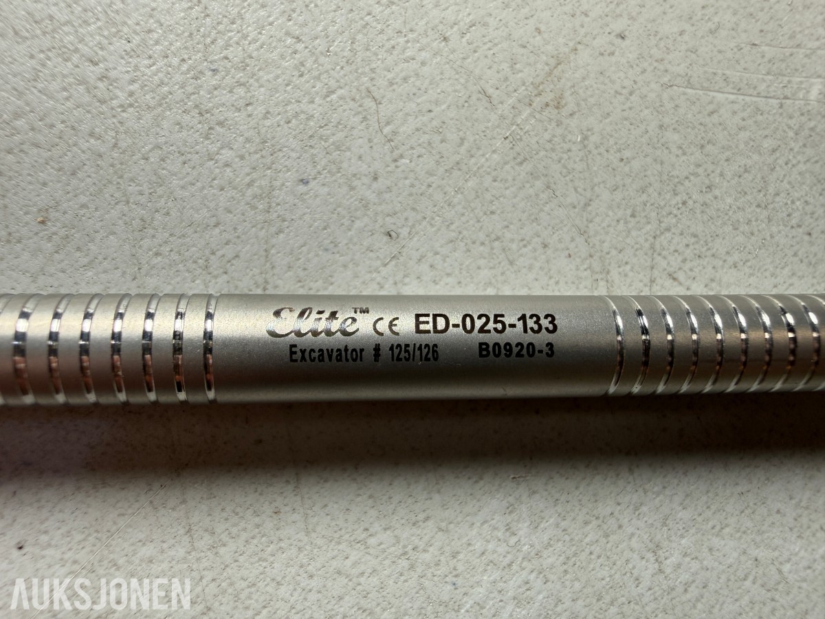 15 stk MedixDent Elite ED-025-133 dental ekskavator 125/126