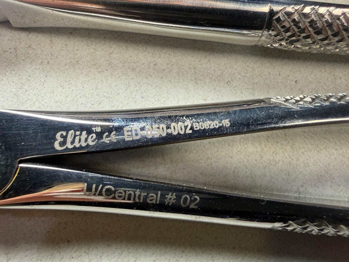 7 stk MedixDent Elite ekstraksjonstenger ED-050-002 / ED-050-002B