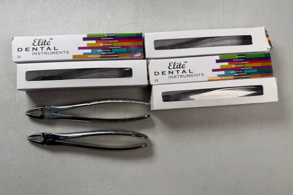 7 stk MedixDent Elite ekstraksjonstenger ED-050-002 / ED-050-002B