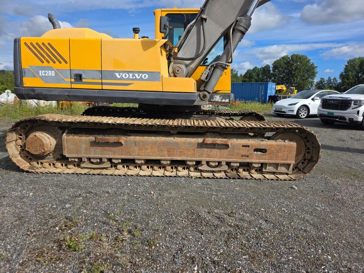 1998 Volvo EC 280 beltegraver 13782 TIMER 29 tonn