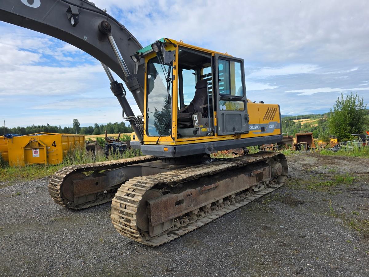 1998 Volvo EC 280 beltegraver 13782 TIMER 29 tonn