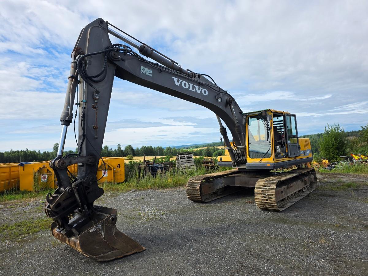 1998 Volvo EC 280 beltegraver 13782 TIMER 29 tonn