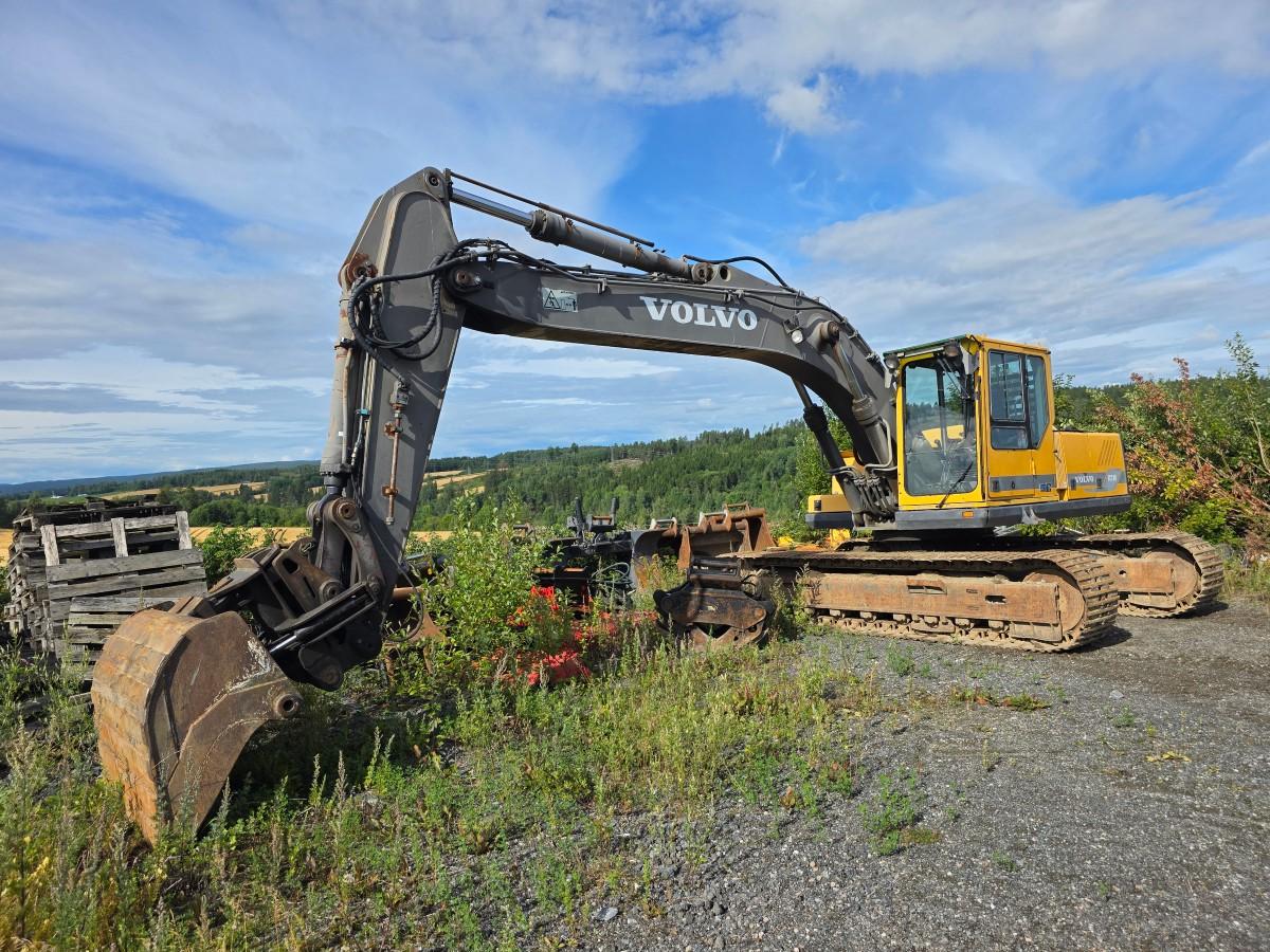 1998 Volvo EC 280 beltegraver 13782 TIMER 29 tonn