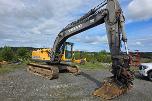 1998 Volvo EC 280 beltegraver 13782 TIMER 29 tonn