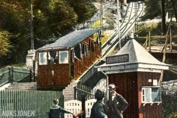 1 (en) aksje i Fløibanen AS - Finans og nostalgi historie - fra forrige århundreskifte