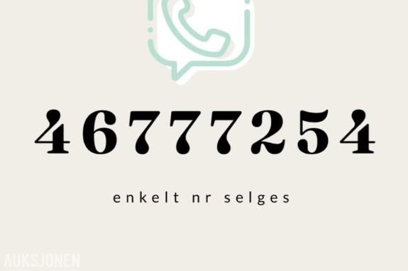 Enkelt nr: 46777254