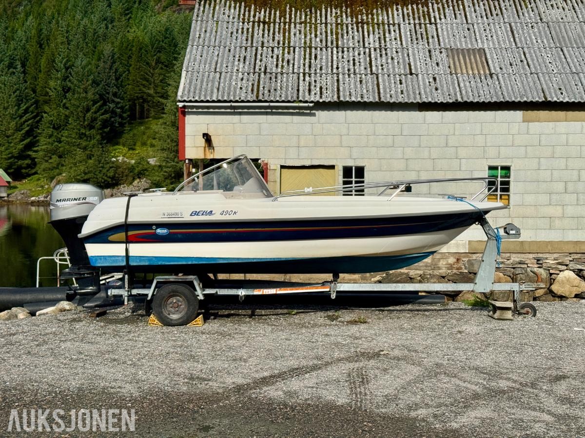 2007 Bella 490 R Skjærgårdsjeep med Mariner 50 hk
