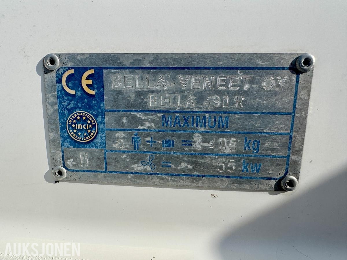 2007 Bella 490 R Skjærgårdsjeep med Mariner 50 hk
