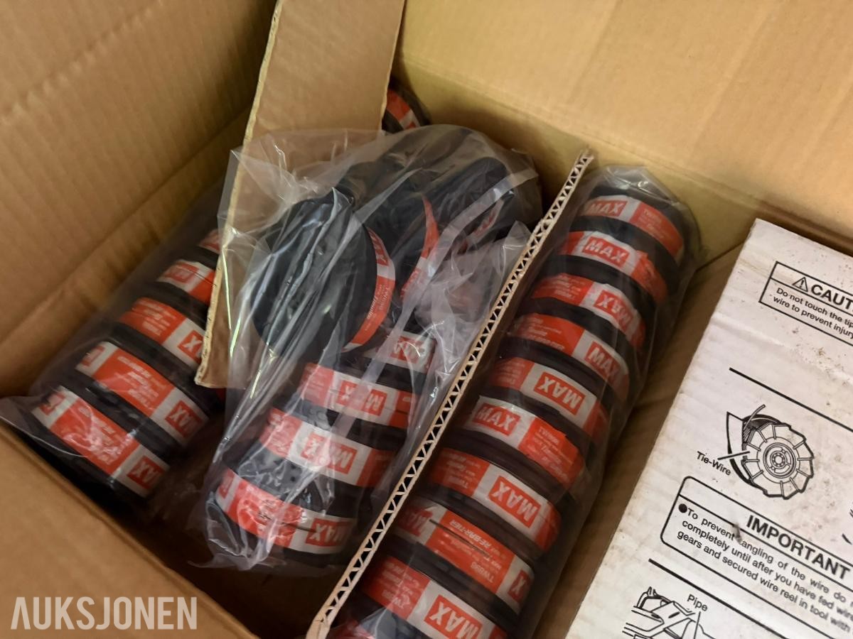 10 fots stålcontainer med verktøy og materiell