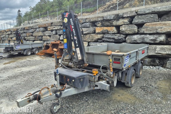 2013 IFOR WILLIAMS TIPPHENGER 3500 KG MED AMCO VEBA KRAN