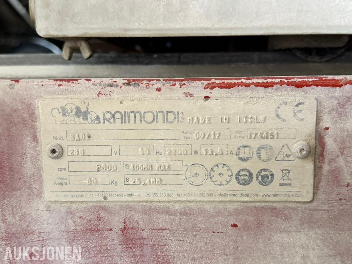 Raimondi SA09 våtkutter / fliskutter