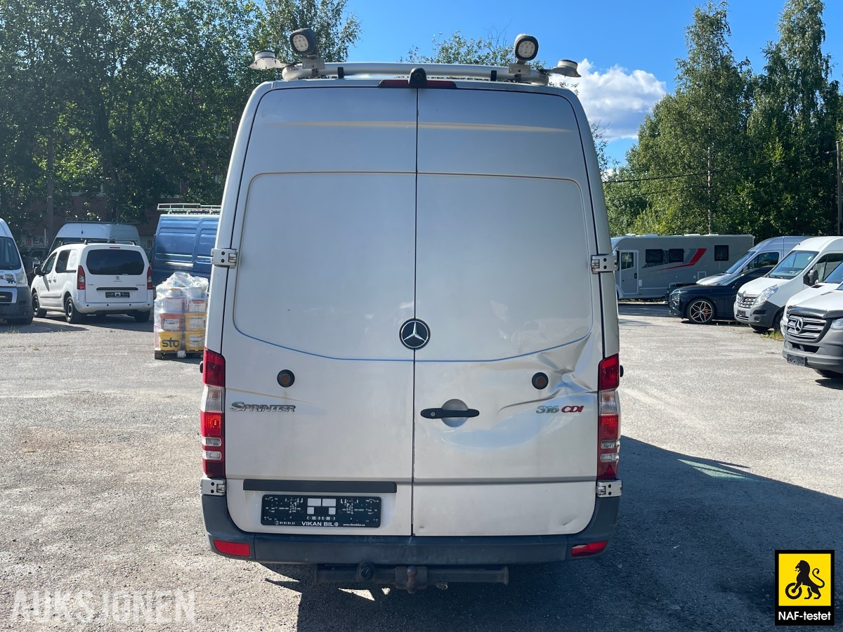 2012 Mercedes-Benz SPRINTER 2.1 D 163 HK AUTOMAT HENGERFESTE VARMER