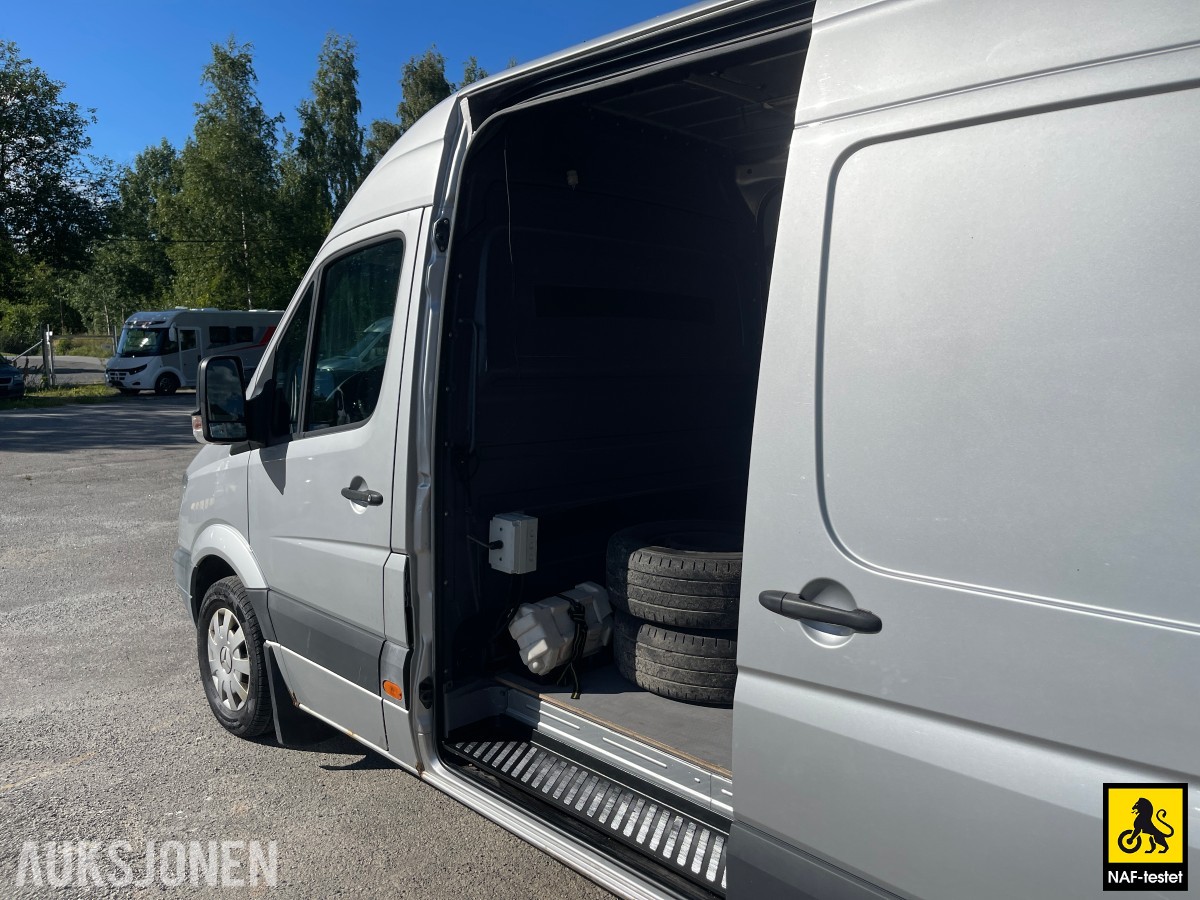 2012 Mercedes-Benz SPRINTER 2.1 D 163 HK AUTOMAT HENGERFESTE VARMER