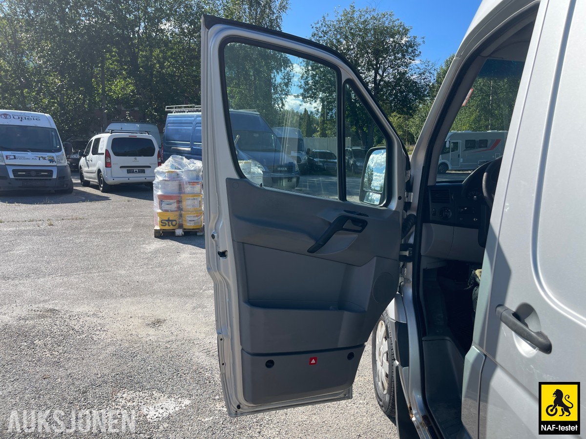 2012 Mercedes-Benz SPRINTER 2.1 D 163 HK AUTOMAT HENGERFESTE VARMER
