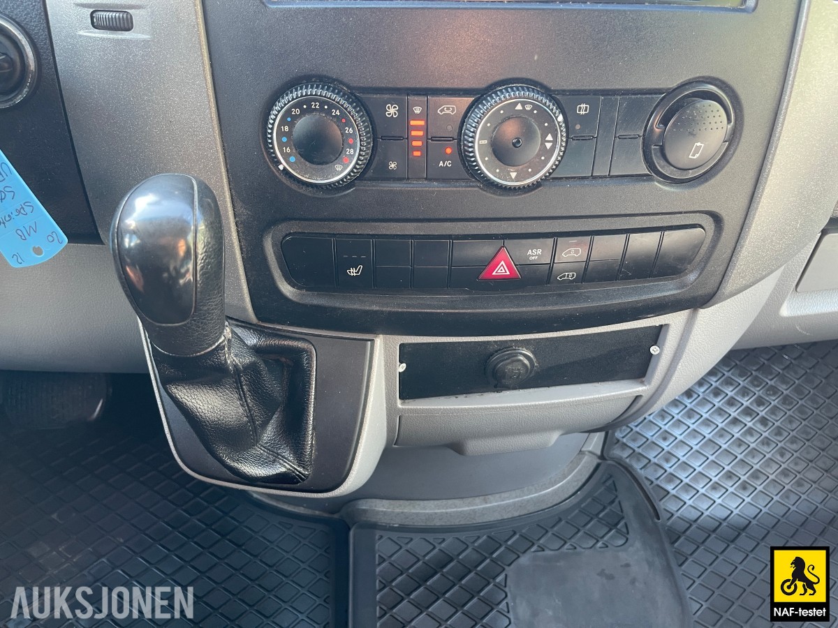 2012 Mercedes-Benz SPRINTER 2.1 D 163 HK AUTOMAT HENGERFESTE VARMER