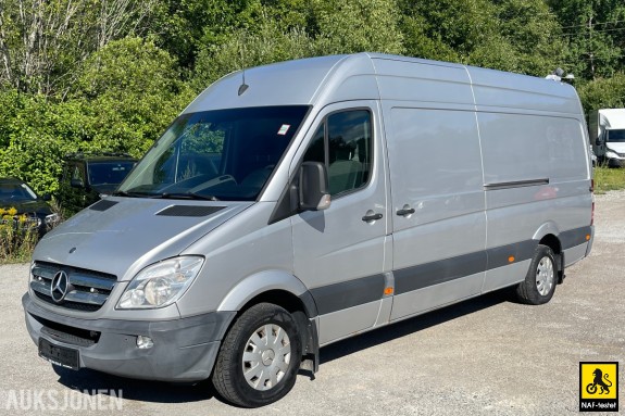 2012 Mercedes-Benz SPRINTER 2.1 D 163 HK AUTOMAT HENGERFESTE VARMER