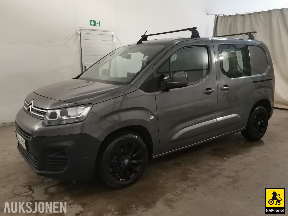 2020 Citroen Berlingo BlueHDI 102 HK L1 HENGERFESTE CRUISE SKYVEDØRER