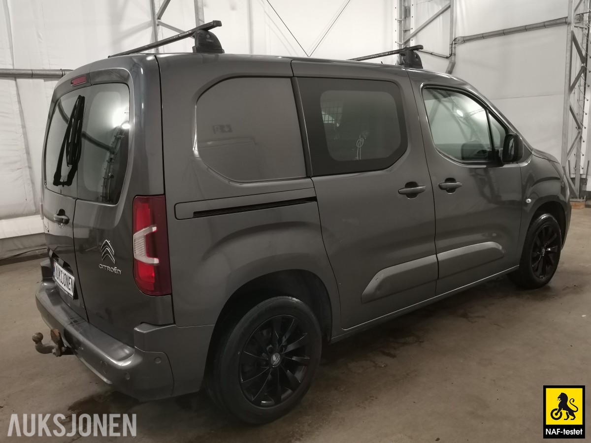 2020 Citroen Berlingo BlueHDI 102 HK L1 HENGERFESTE CRUISE SKYVEDØRER