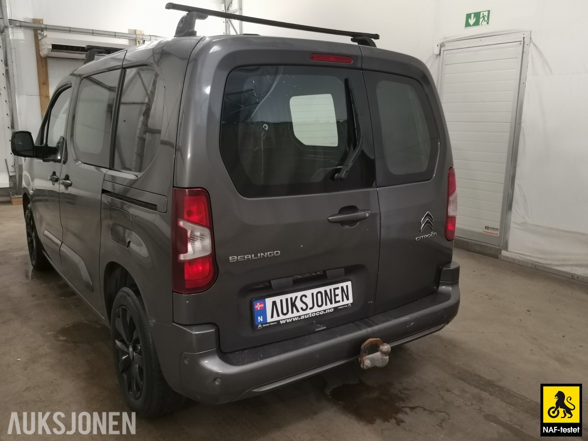 2020 Citroen Berlingo BlueHDI 102 HK L1 HENGERFESTE CRUISE SKYVEDØRER