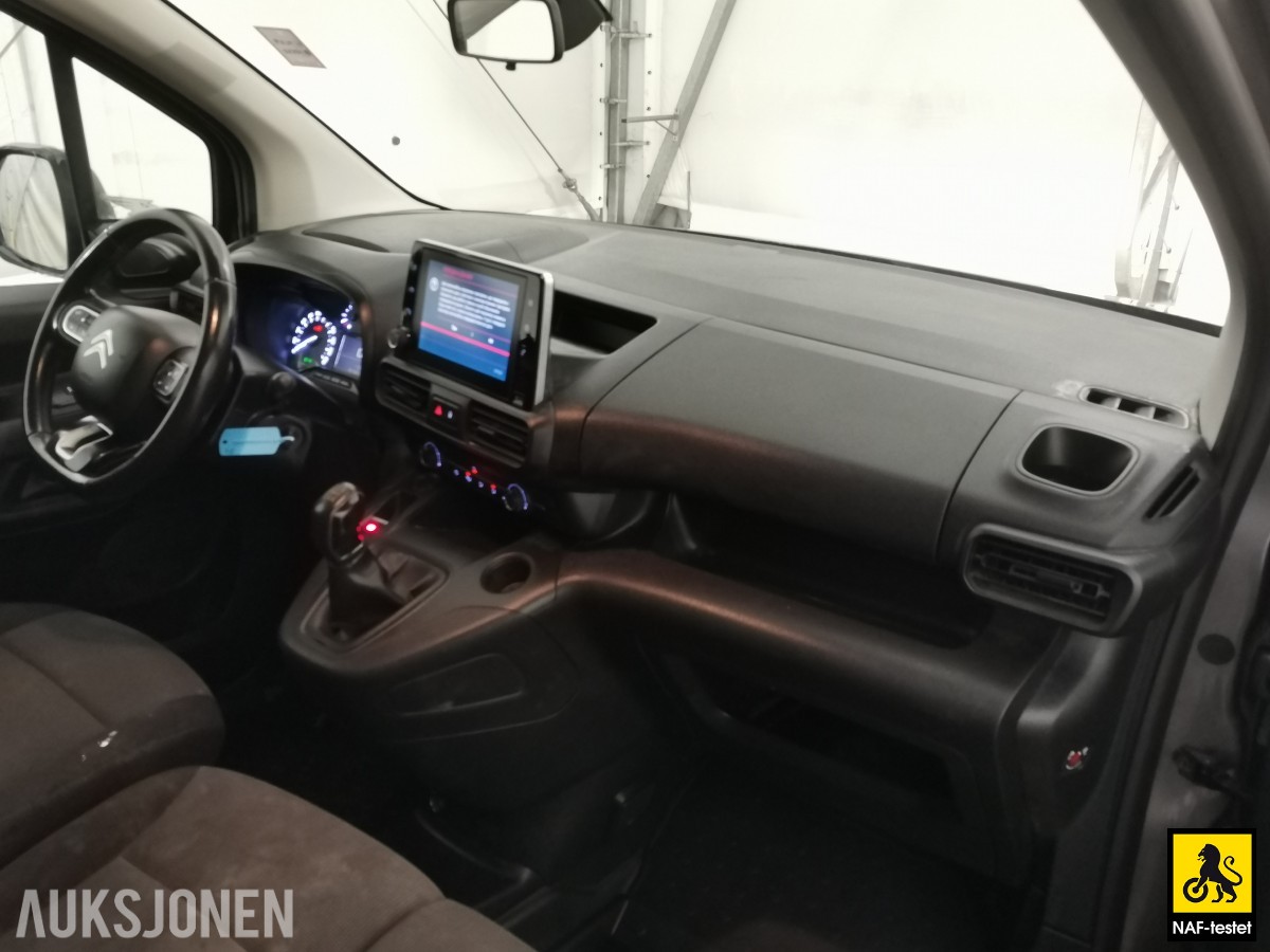 2020 Citroen Berlingo BlueHDI 102 HK L1 HENGERFESTE CRUISE SKYVEDØRER