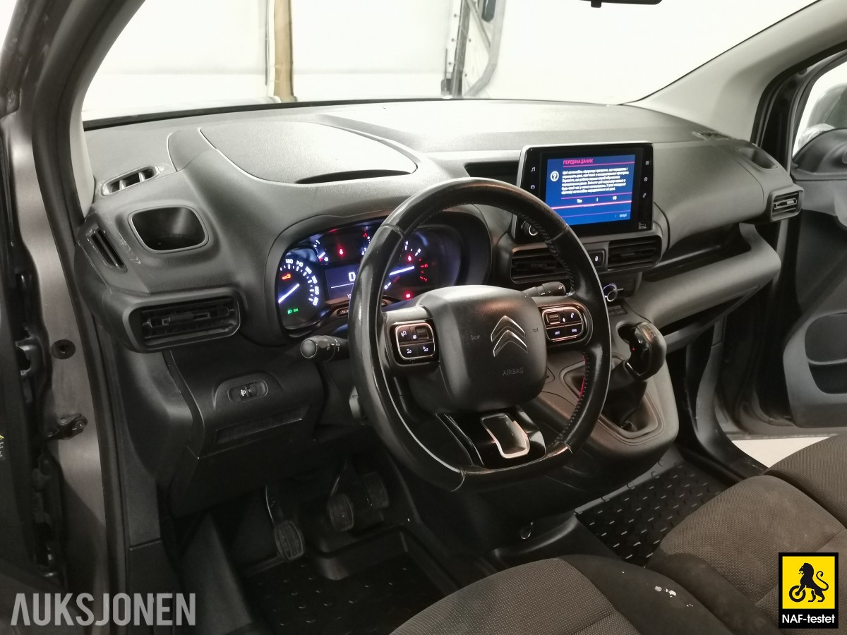 2020 Citroen Berlingo BlueHDI 102 HK L1 HENGERFESTE CRUISE SKYVEDØRER