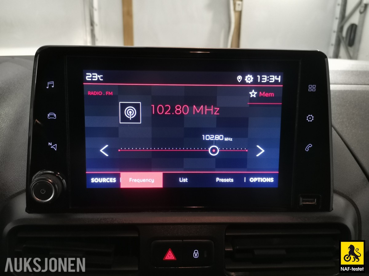 2020 Citroen Berlingo BlueHDI 102 HK L1 HENGERFESTE CRUISE SKYVEDØRER