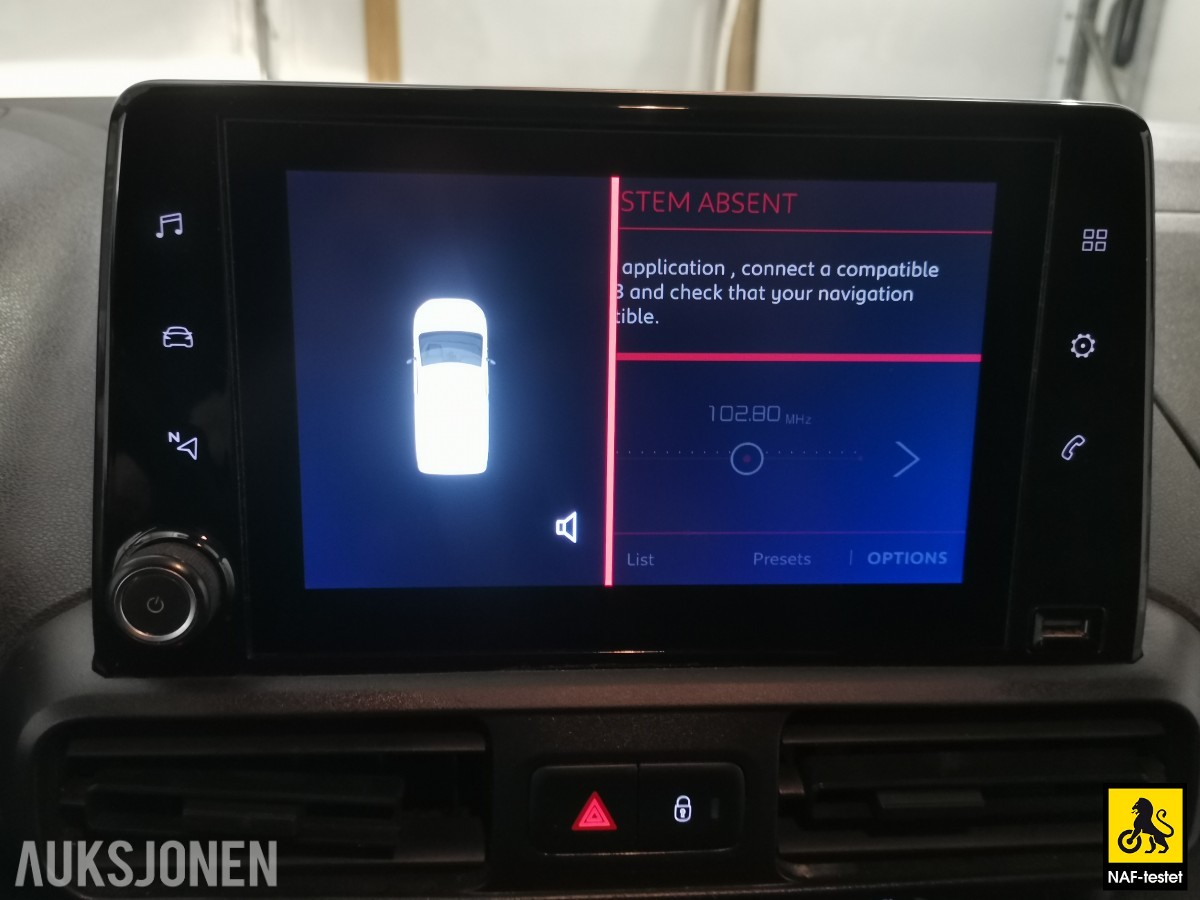 2020 Citroen Berlingo BlueHDI 102 HK L1 HENGERFESTE CRUISE SKYVEDØRER