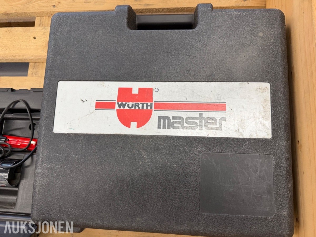 Wurth batteri spikerpistoler (2 stk) og fugepistol