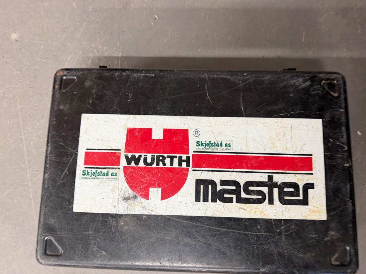 Wurth batteri spikerpistoler (2 stk) og fugepistol