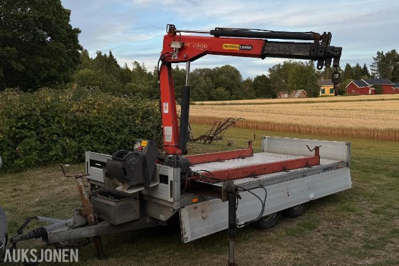Brenderup 5375 kranhenger med Palfinger PC2300 Compact
