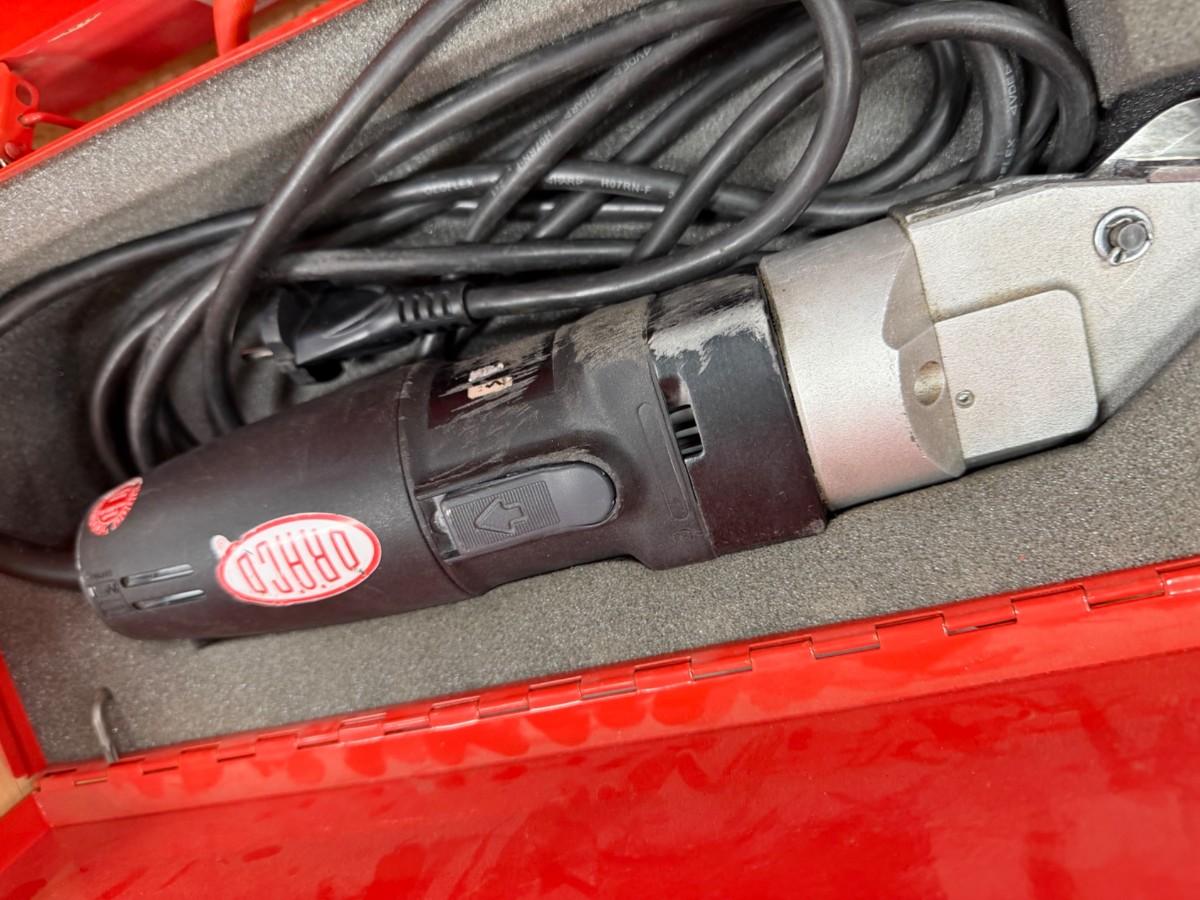 Hilti boltepistol, Bosch formsakser, Draco rørkutter m/m.