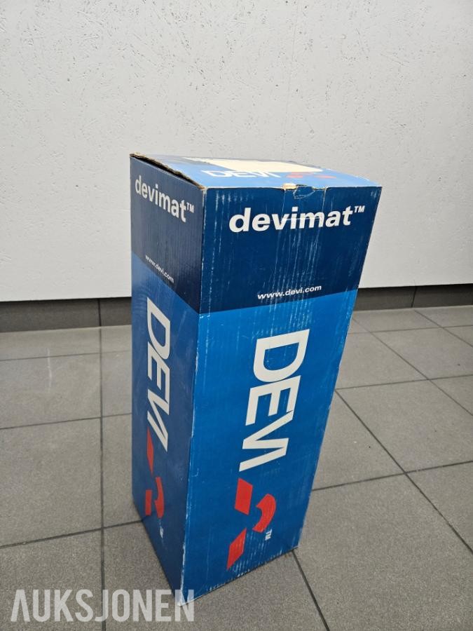 2019 ny - Devi DTIF-100 500W 5m2 varmekabelmatte
