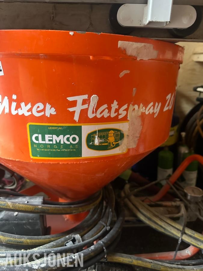 Mixer Flatspray 20 sprøytemaskin/pumpe for sparkel og malin