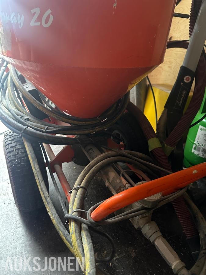 Mixer Flatspray 20 sprøytemaskin/pumpe for sparkel og malin