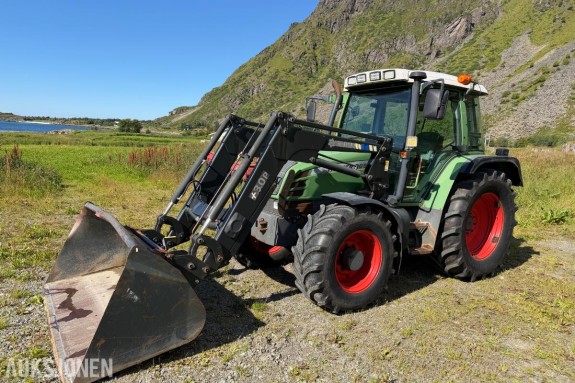 2006 Fendt FARMER 309 CA med Trima +3.0P Frontlaster, pallegafler, snøskuffe og tilhenger