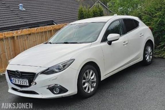 2014 Mazda 3 2.2 Diesel 150hk Reparasjonsobjekt