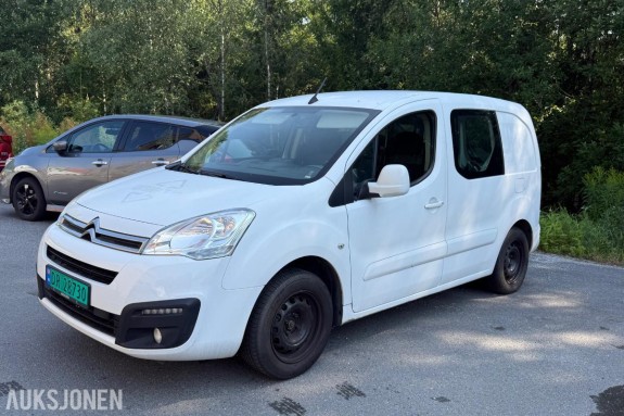 2017 Citroen Berlingo BlueHDI 100hk L1 Automat, EU ok til 06.2027