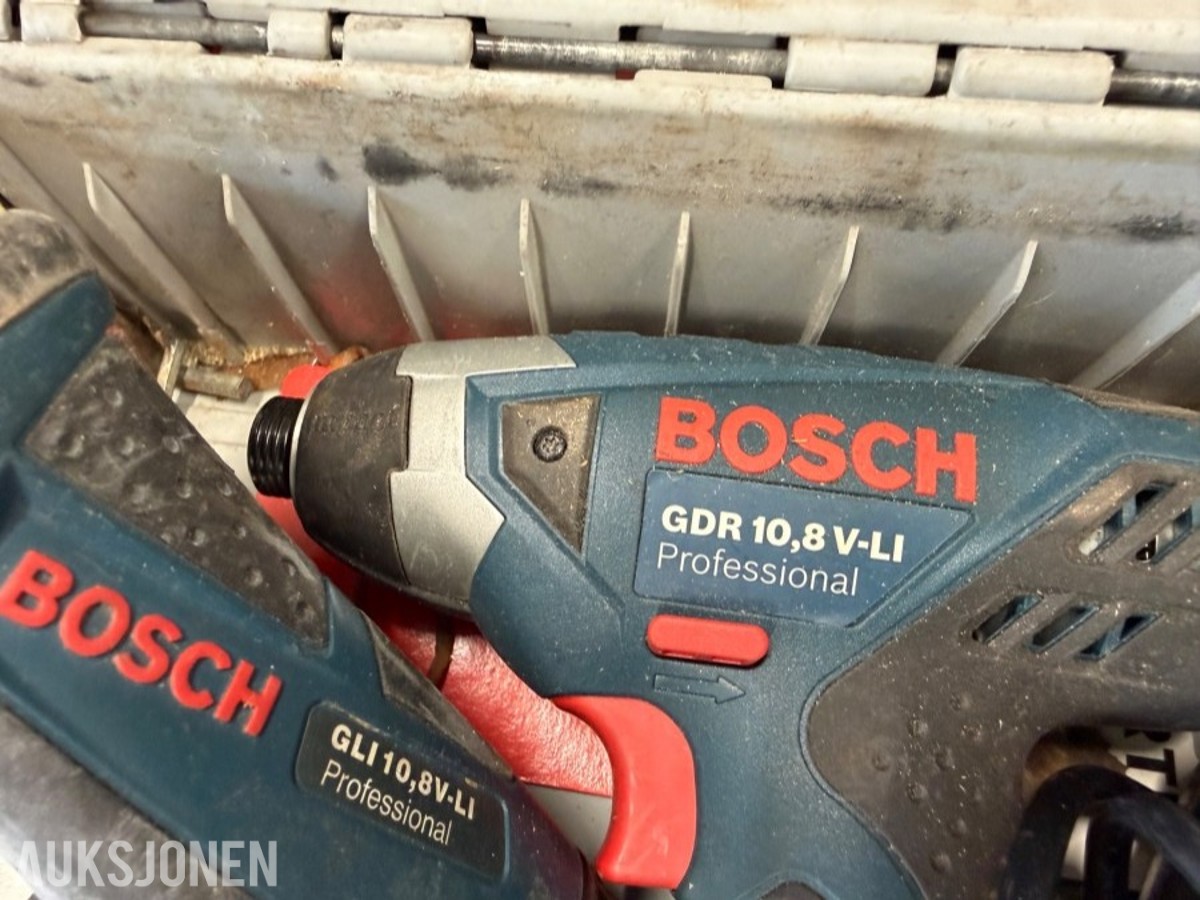 Wurth og Bosch batteriverktøy