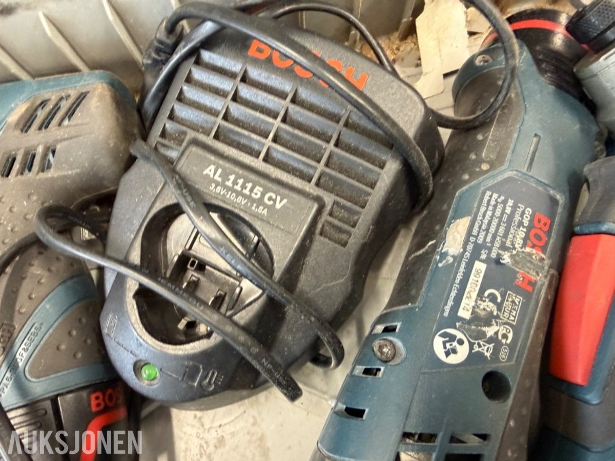 Wurth og Bosch batteriverktøy