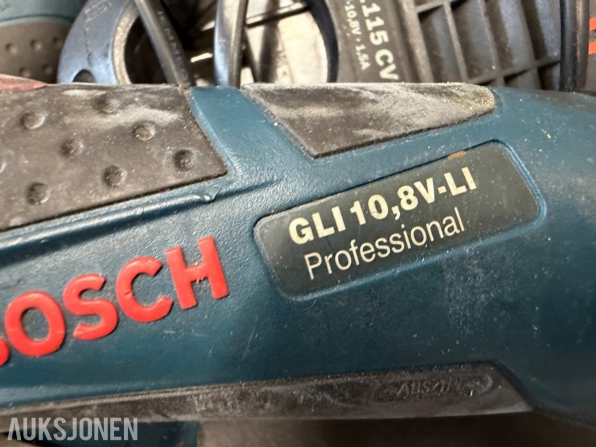 Wurth og Bosch batteriverktøy