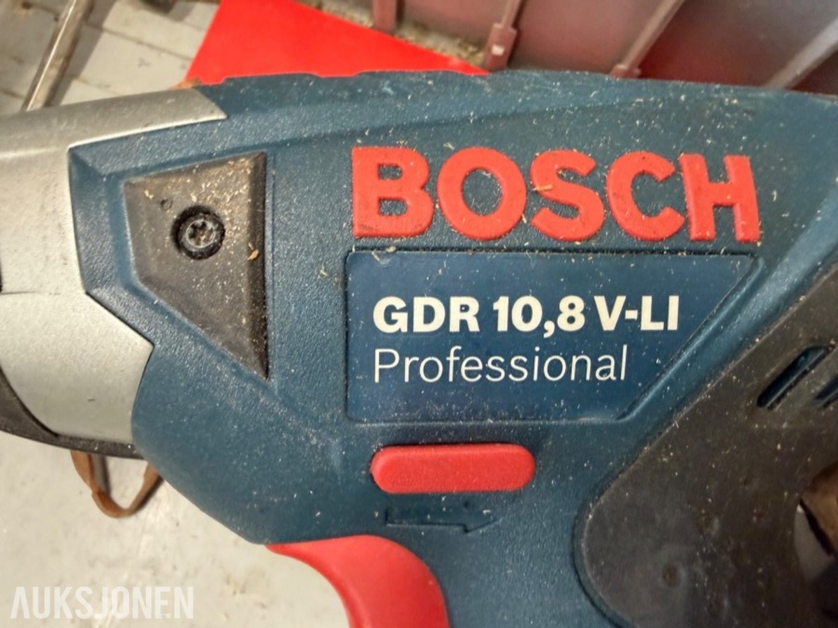 Wurth og Bosch batteriverktøy